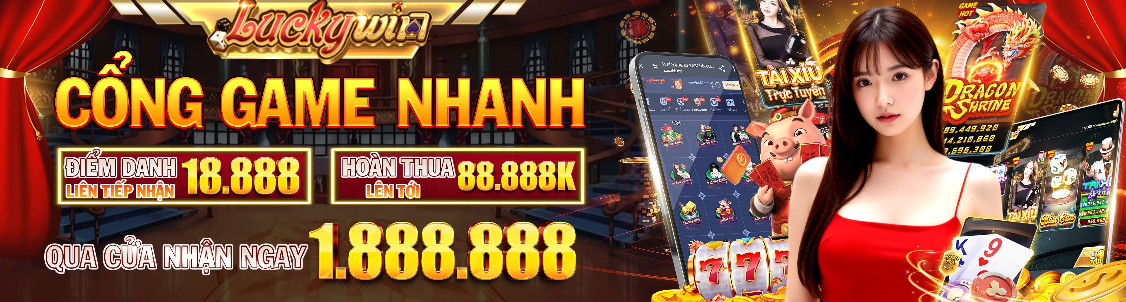 Hình ảnh quảng cáo của ok22casino hiển thị nền tảng và các lợi ích